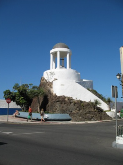 Peñon en el Puerto de la Cruz