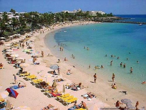 Playa Blanca en Lanzarote