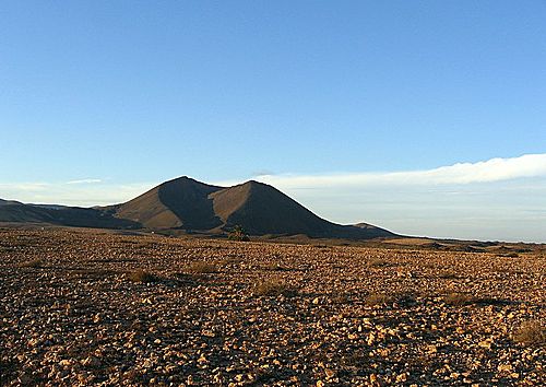La Caldera de Gairía en Fuerteventura